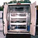 Fridge Van Shelving