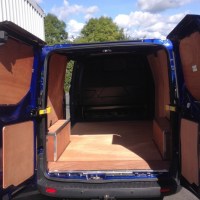 Van racking, ply lining, storage and shelving systems