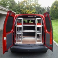 Van racking, ply lining, storage and shelving systems