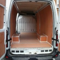 Van racking, ply lining, storage and shelving systems